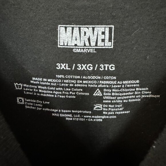 Venom Face ombre swirl T-shirt size 3XL - Picture 4 of 5